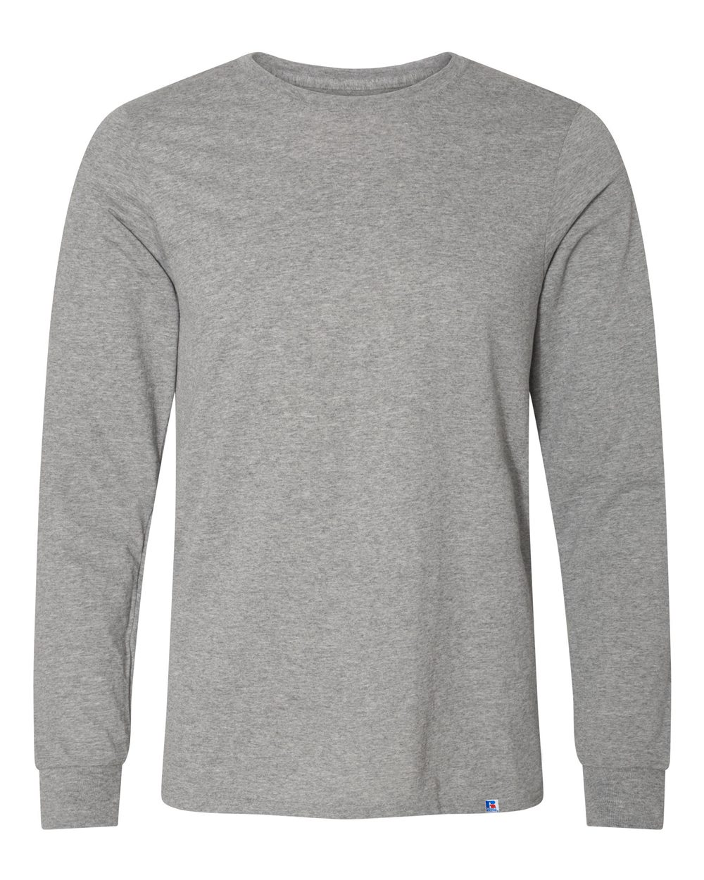 Unisex Dri Power® CVC Performance Long Sleeve T-Shirt - Front - B61711583 - Oxford