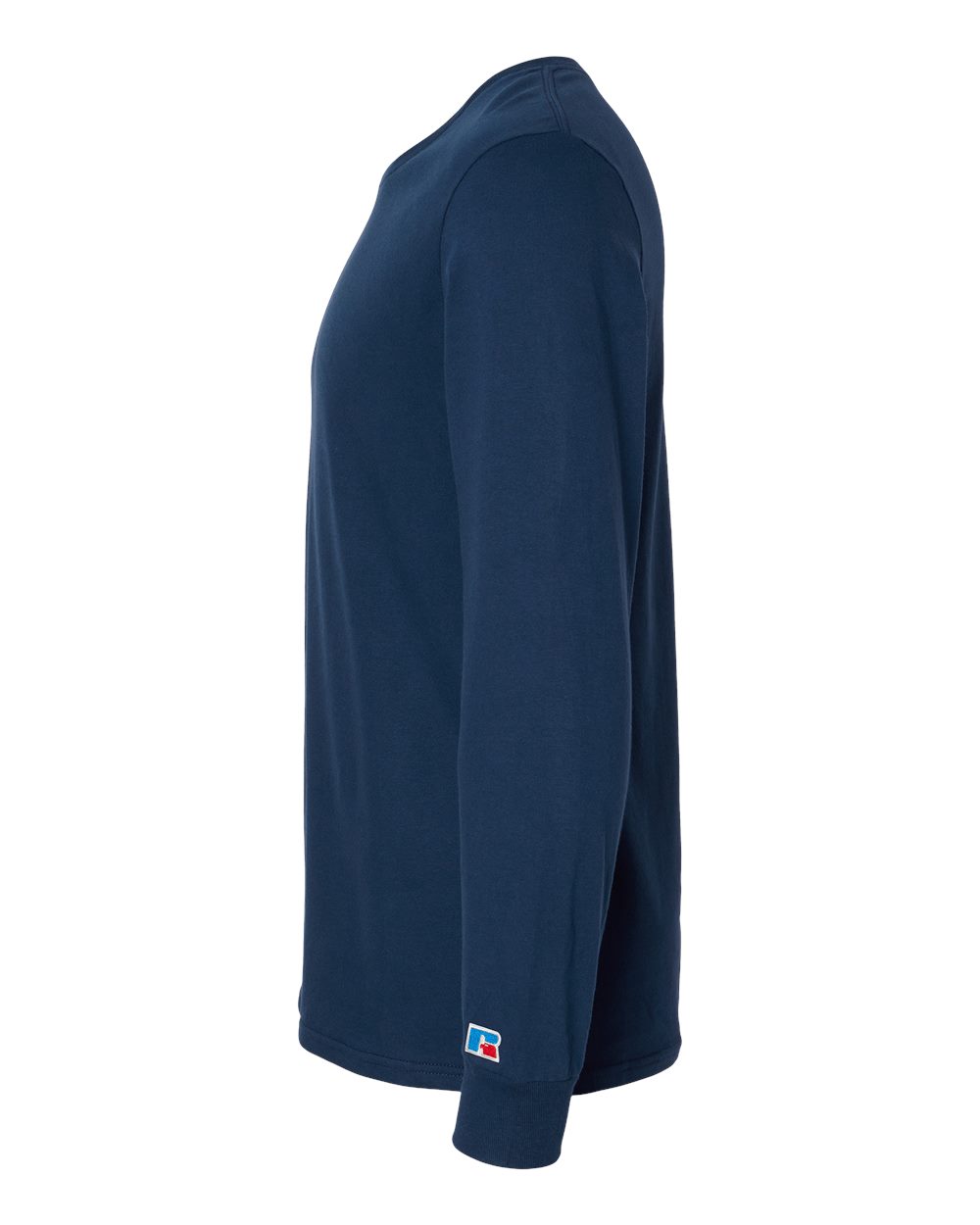 Unisex Combed Ringspun Long Sleeve T-Shirt - DirectSide - B01111653 - J. Navy