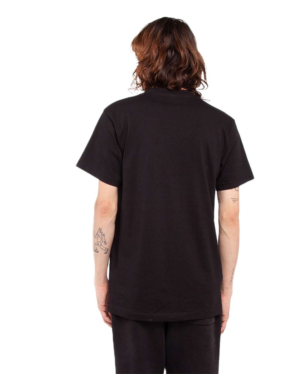 Unisex Active T-Shirt - OnModelBack - B244C2503 - Black