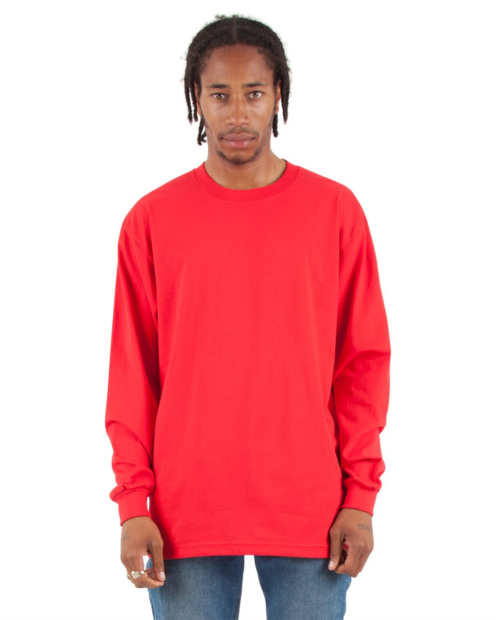Men's Max Heavyweight Long Sleeve T-Shirt - styleImage