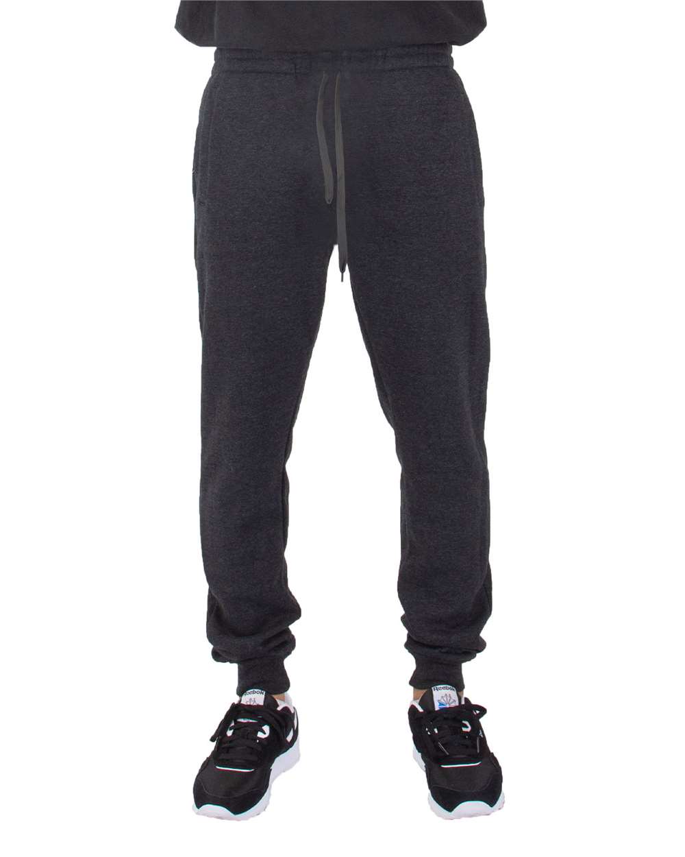 Men's Fleece Joggers - OnModelFront - B253C2653 - Navy