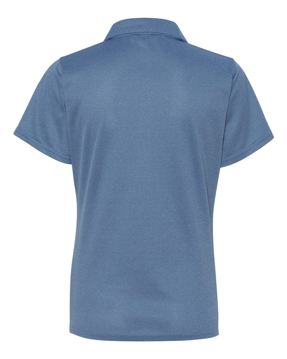 Women's Moisture Free Mesh Polo - Back - B10883263 - Heathered Blue