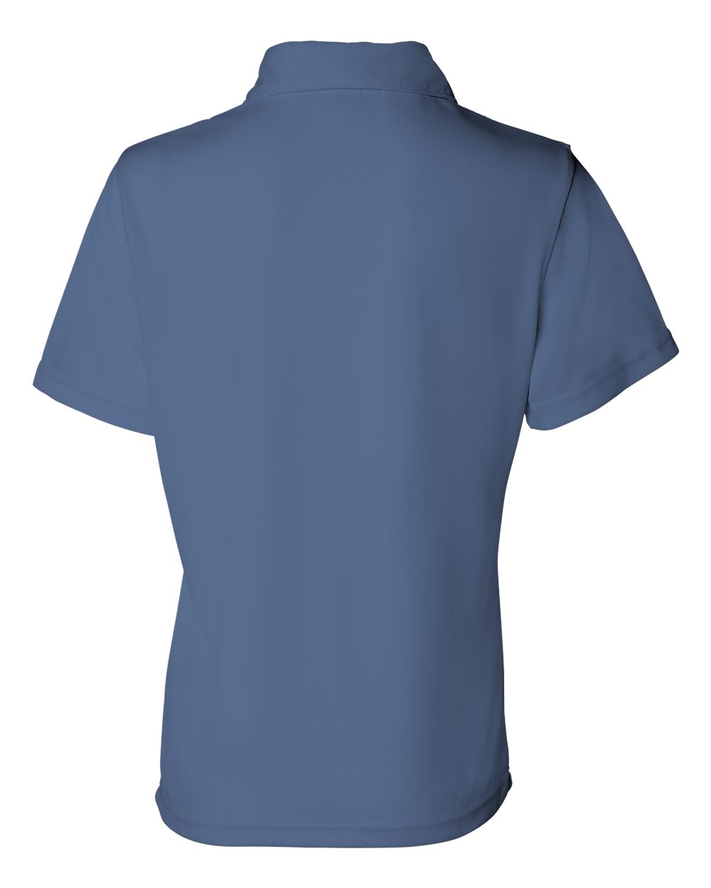 Women's Moisture Free Mesh Polo - Back - B10883483 - Blueberry