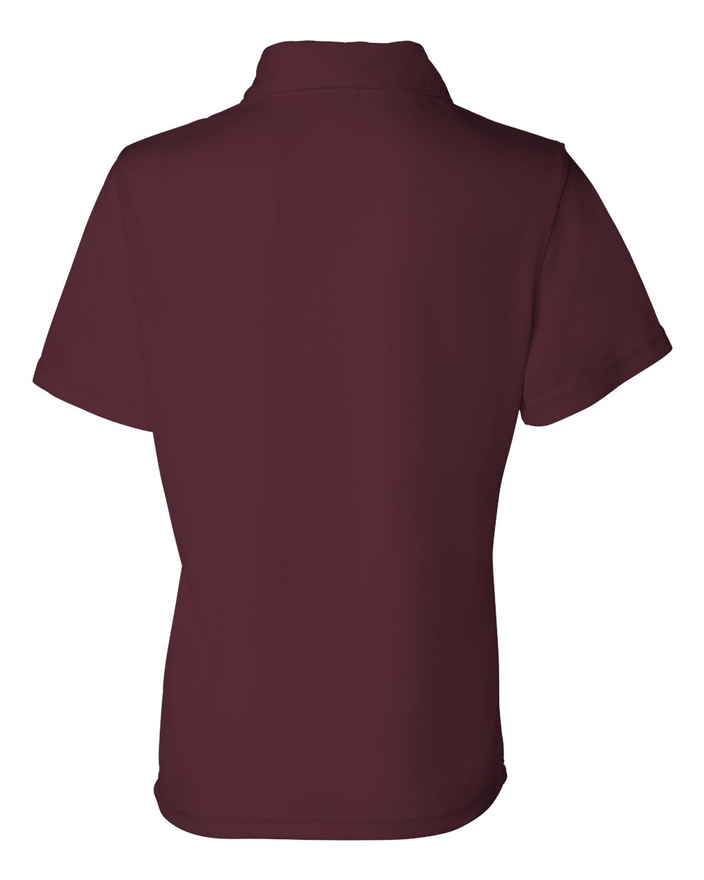 Women's Moisture Free Mesh Polo - Back - B10883533 - Maroon