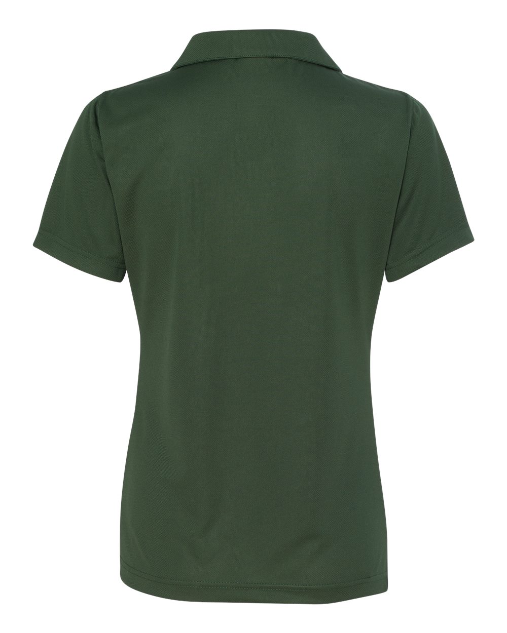 Women's Moisture Free Mesh Polo - Back - B10883543 - Forest Green