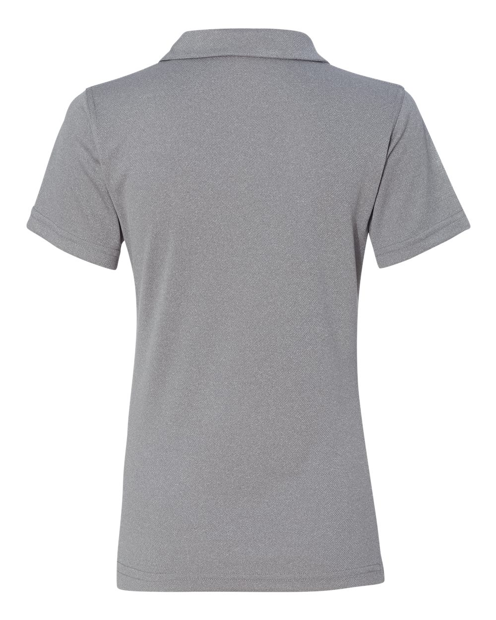Women's Moisture Free Mesh Polo - Back - B10883593 - Heathered Steel