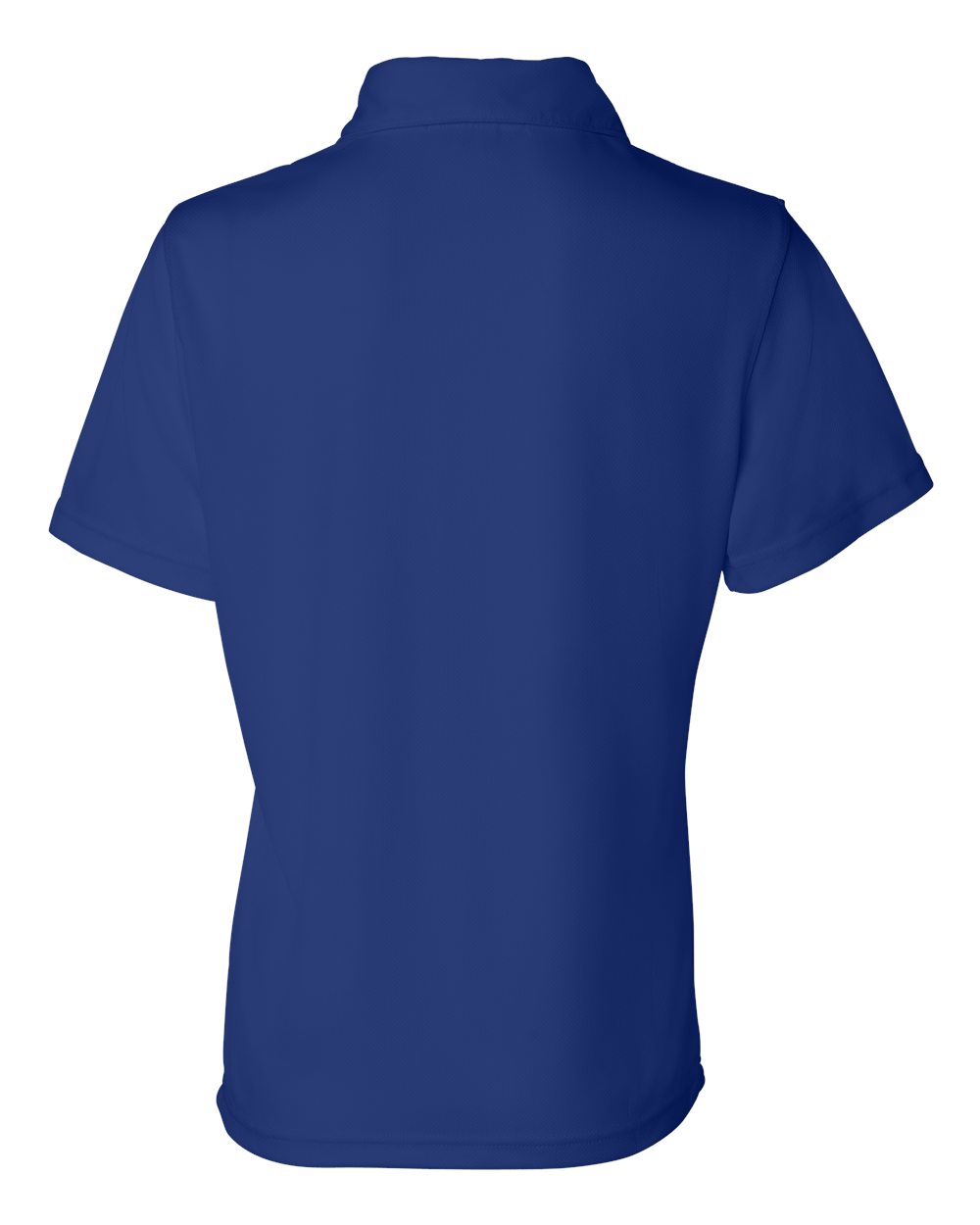 Women's Moisture Free Mesh Polo - Back - B10883753 - Royal