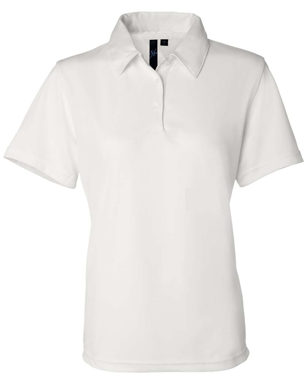 Women's Moisture Free Mesh Polo - Front - B10883003 - White