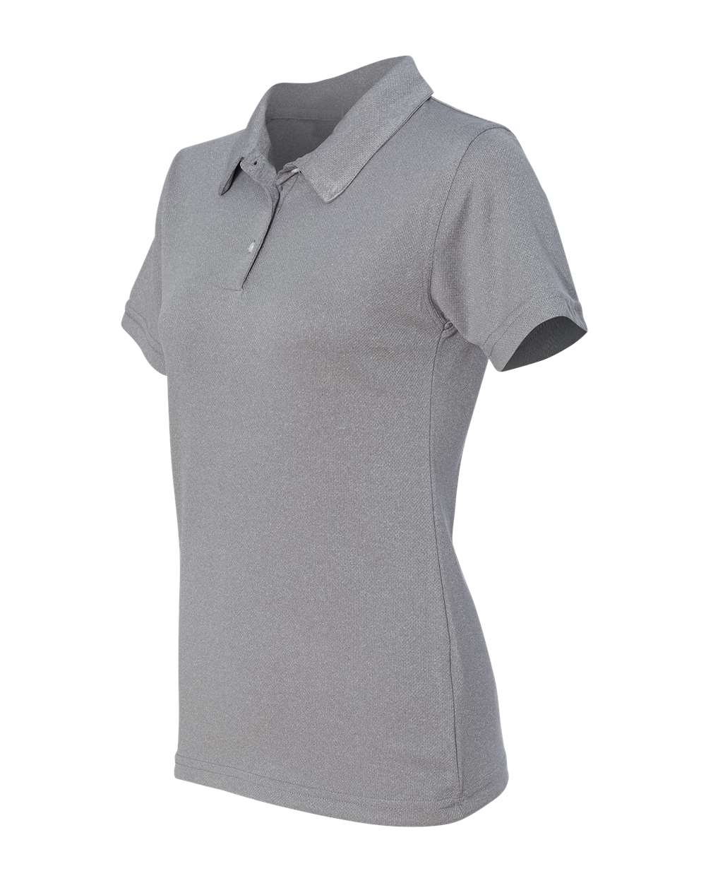 Women's Moisture Free Mesh Polo - Side - B10883133 - Heathered Grey