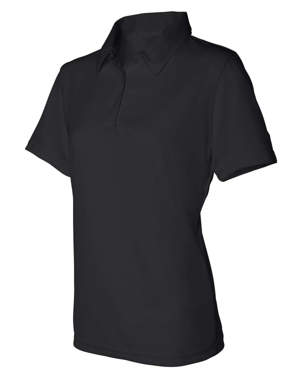 Women's Moisture Free Mesh Polo - Side - B10883503 - Black