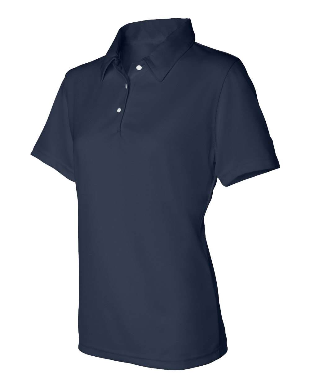 Women's Moisture Free Mesh Polo - Side - B10883653 - Navy
