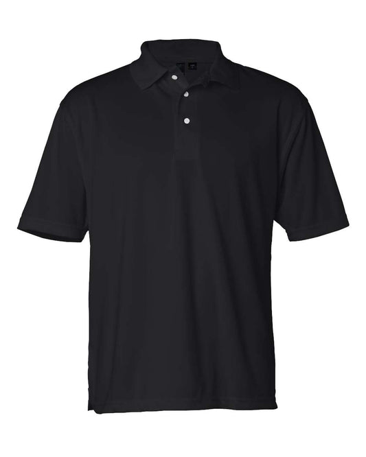 Men's Moisture Free Mesh Polo - Front - B10783503 - Black