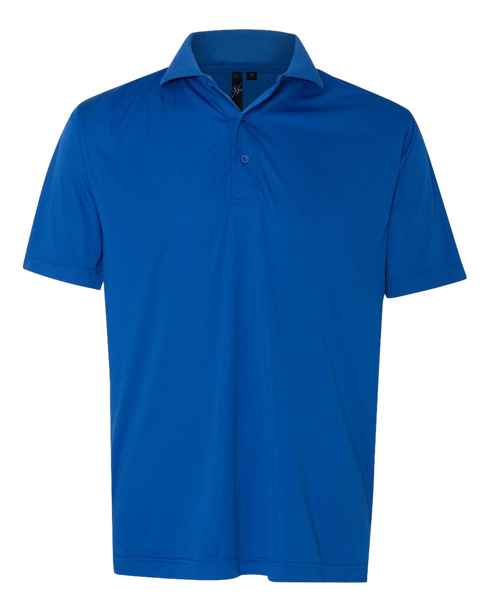 Men's Value Polyester Polo - Front - B15283753 - Royal
