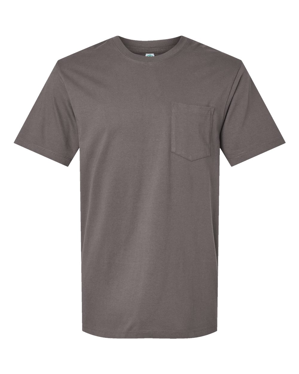 Unisex Classic Pocket T-Shirt - Front - B10672493 - Graphite