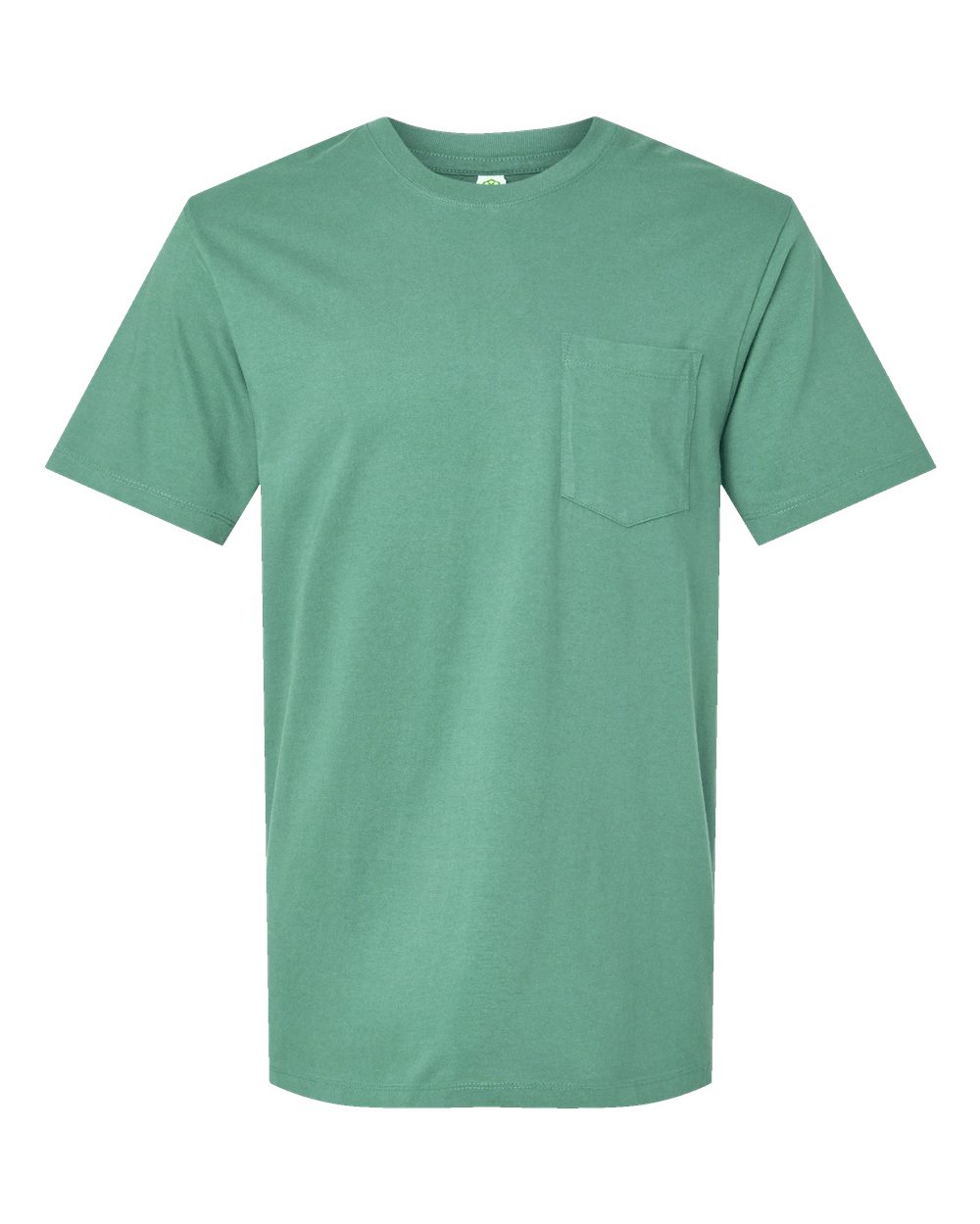 Unisex Classic Pocket T-Shirt - Front - B10672953 - Pine