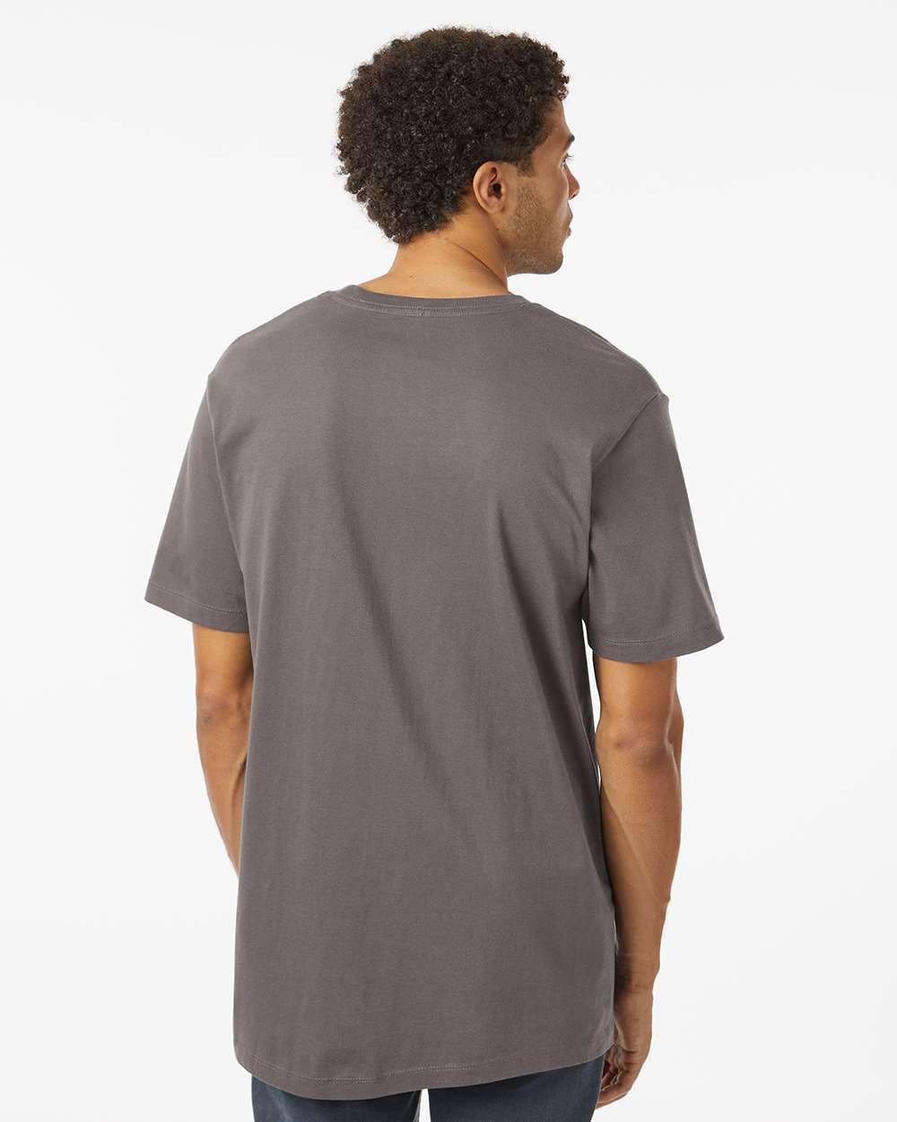 Unisex Classic Pocket T-Shirt - OnModelBack - B10672493 - Graphite