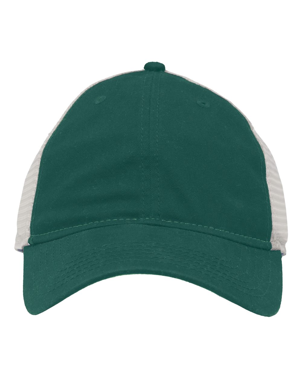 Mesh Dad Hat Fit - Front - B15395540 - Forest Green/ Stone
