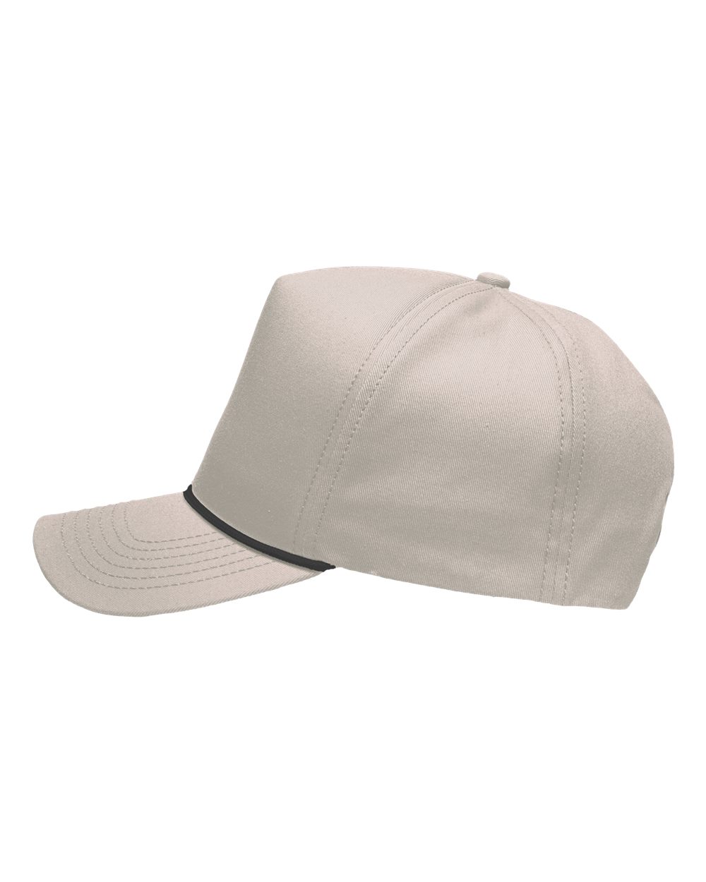 Five-Panel Rope Heritage Fit Cap - DirectSide - B15495240 - Khaki