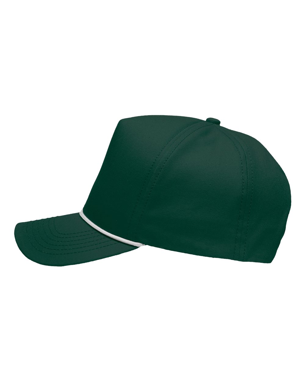 Five-Panel Rope Heritage Fit Cap - DirectSide - B15495540 - Forest Green