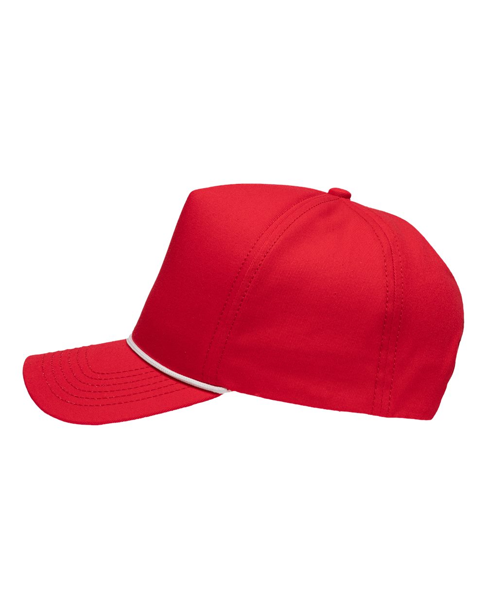 Five-Panel Rope Heritage Fit Cap - DirectSide - B15495700 - Red