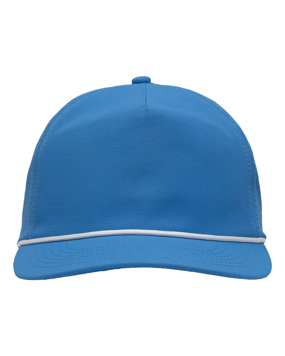 Five-Panel Ripstop Cap - Front - B16795250 - Azure Blue