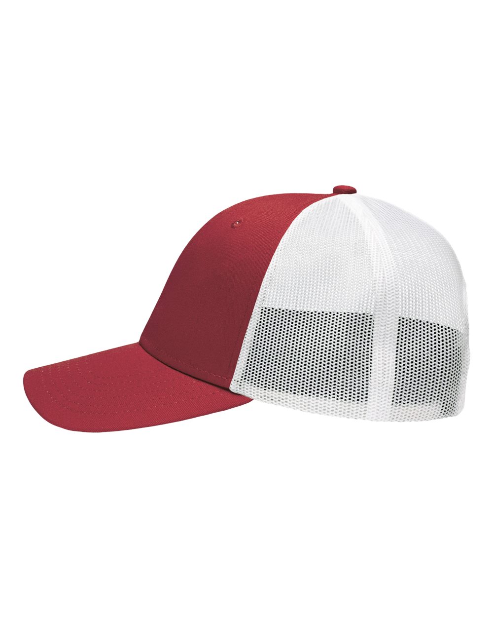 Traditional Lo-Pro Mesh Back Trucker Fit Cap - DirectSide - B18895700 - Chino Cardinal/ White