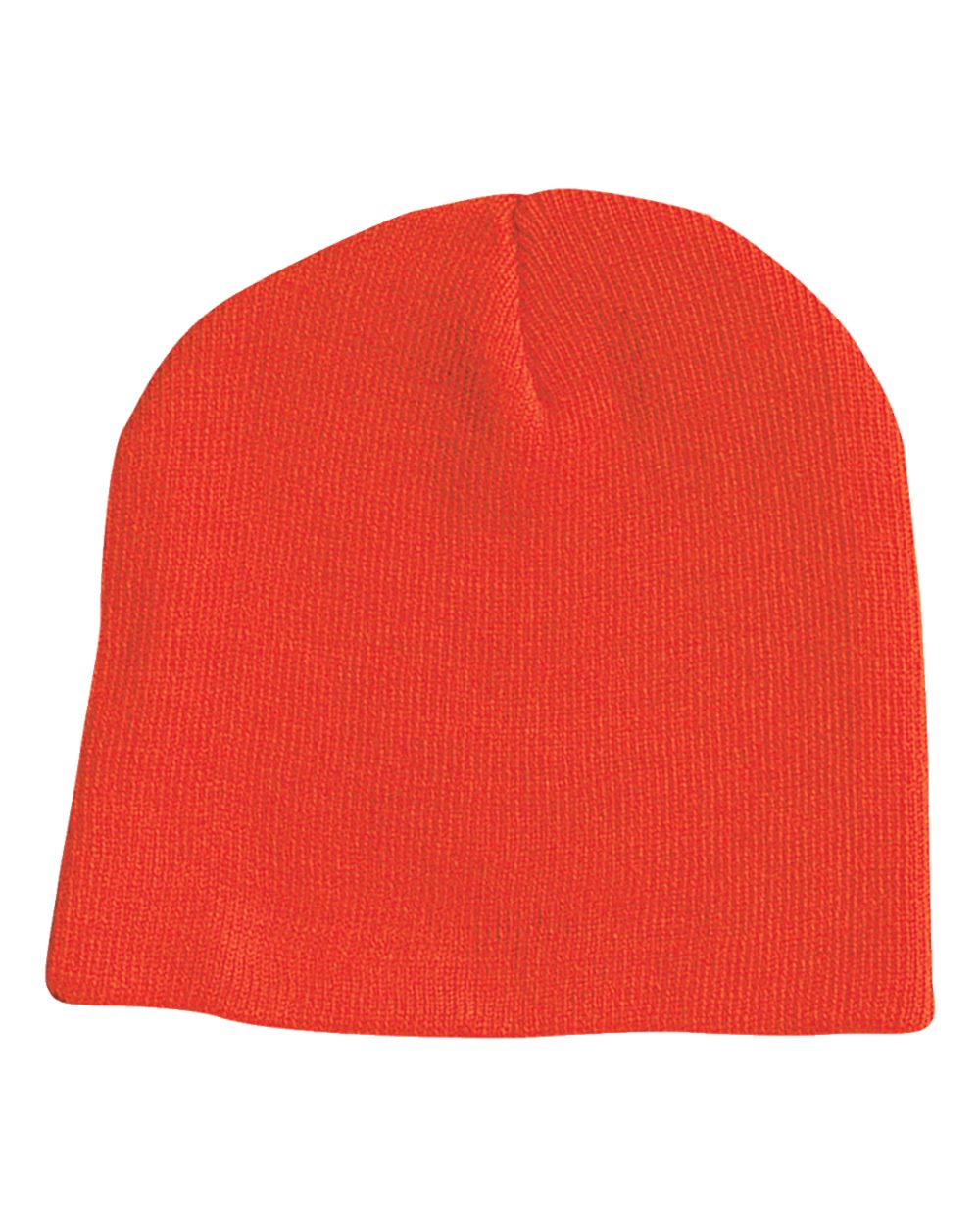 8" Beanie - Back - B84095180 - Blaze Orange