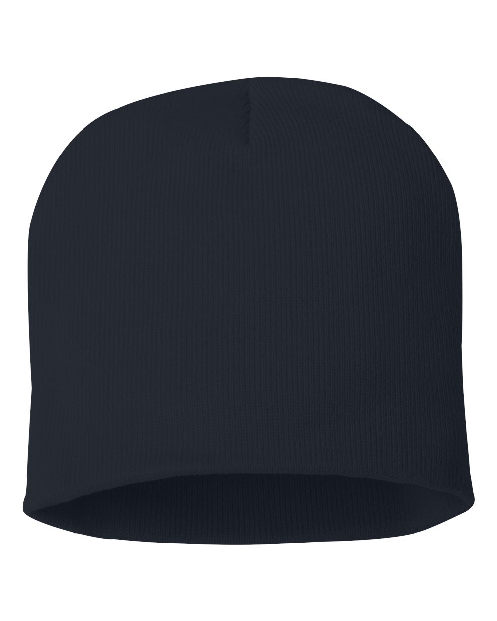 8" Beanie - Back - B84095650 - Navy
