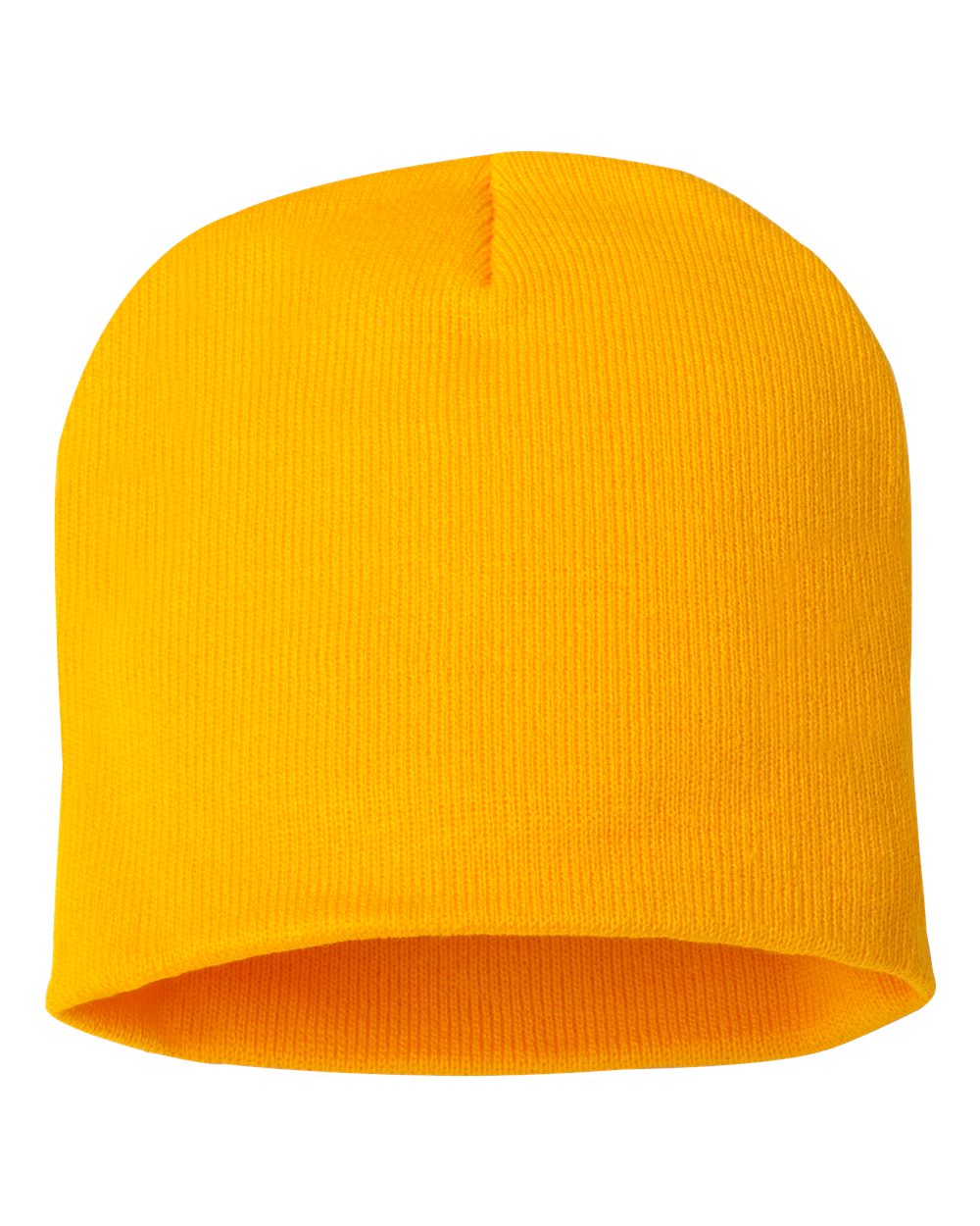 8" Beanie - Front - B84095120 - Gold