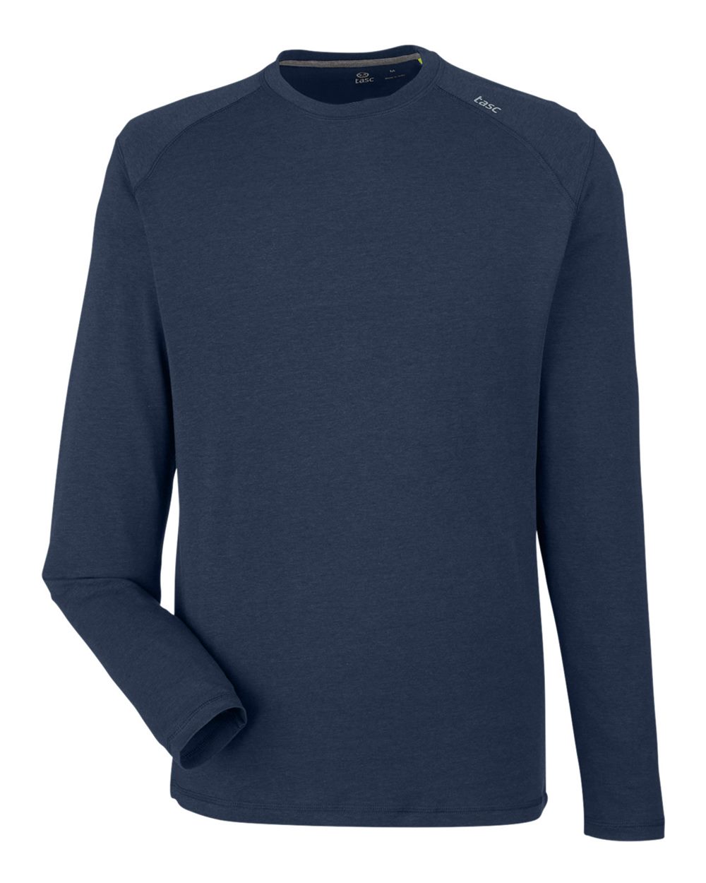Men's Carrollton Fitness Long Sleeve T-Shirt - Front - B651D8654 - Classic Navy