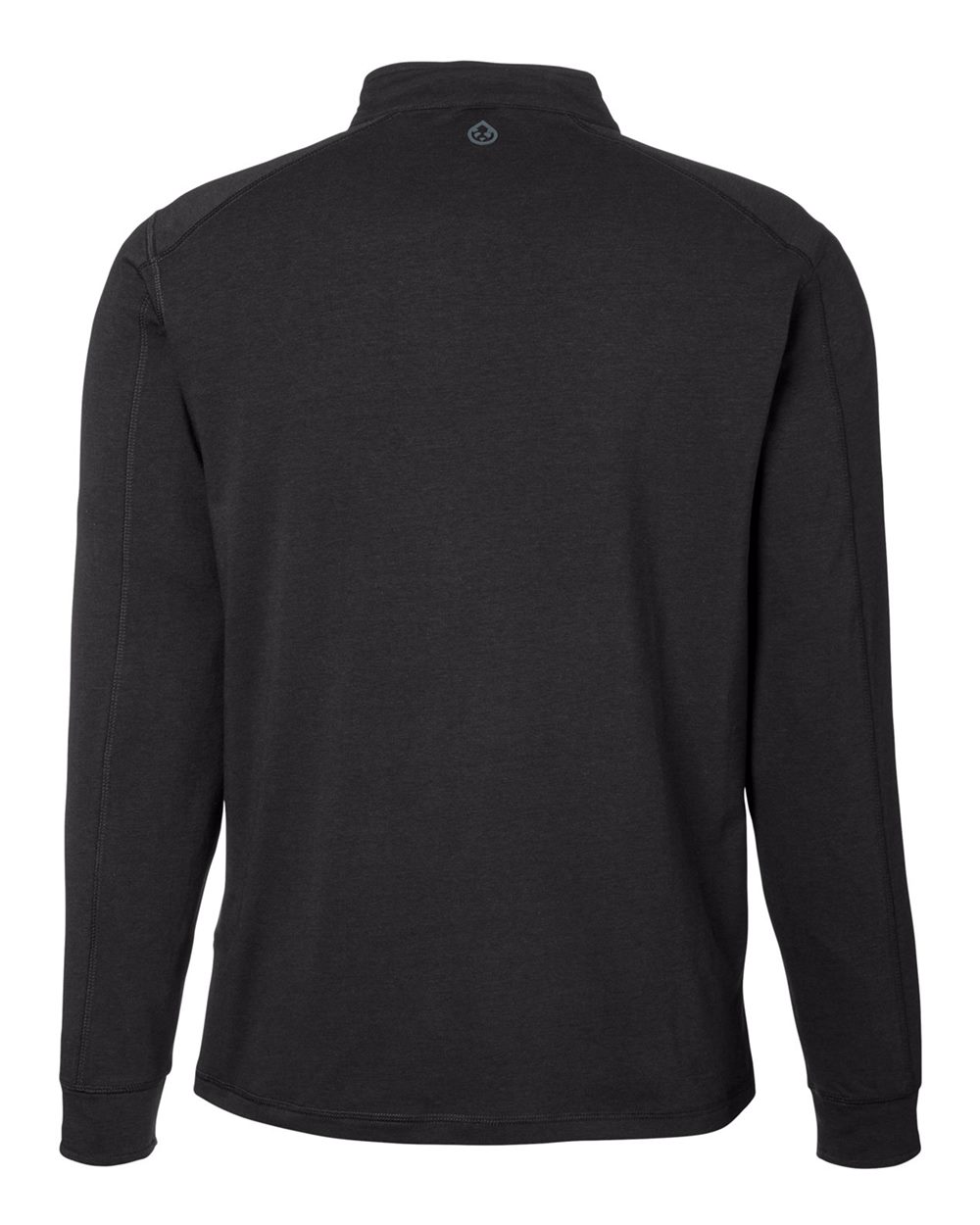 Men's Carrollton Quarter-Zip Pullover - Back - B649D8503 - Black