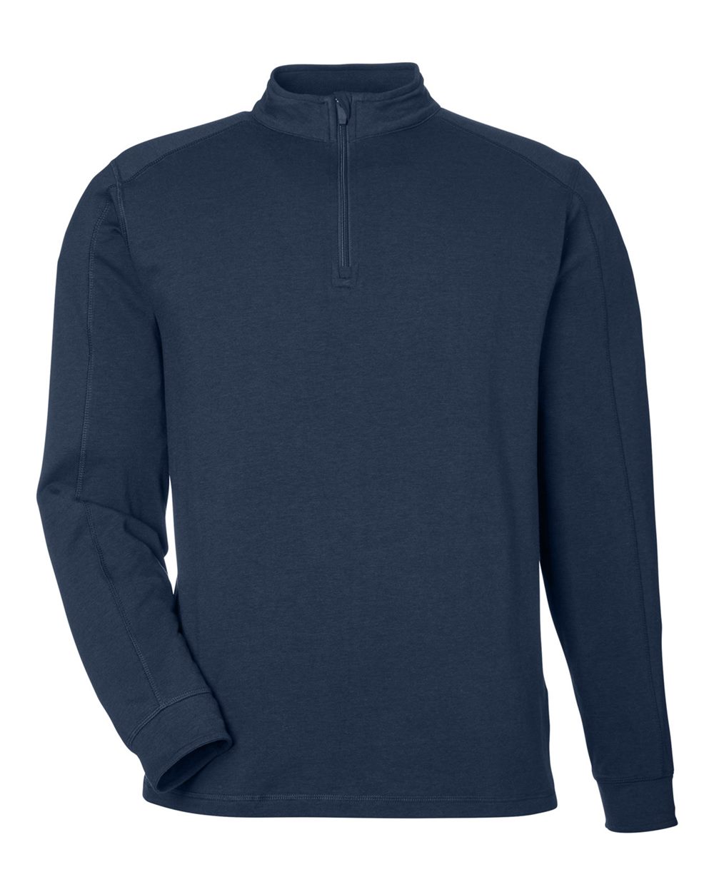 Men's Carrollton Quarter-Zip Pullover - Front - B649D8653 - Classic Navy