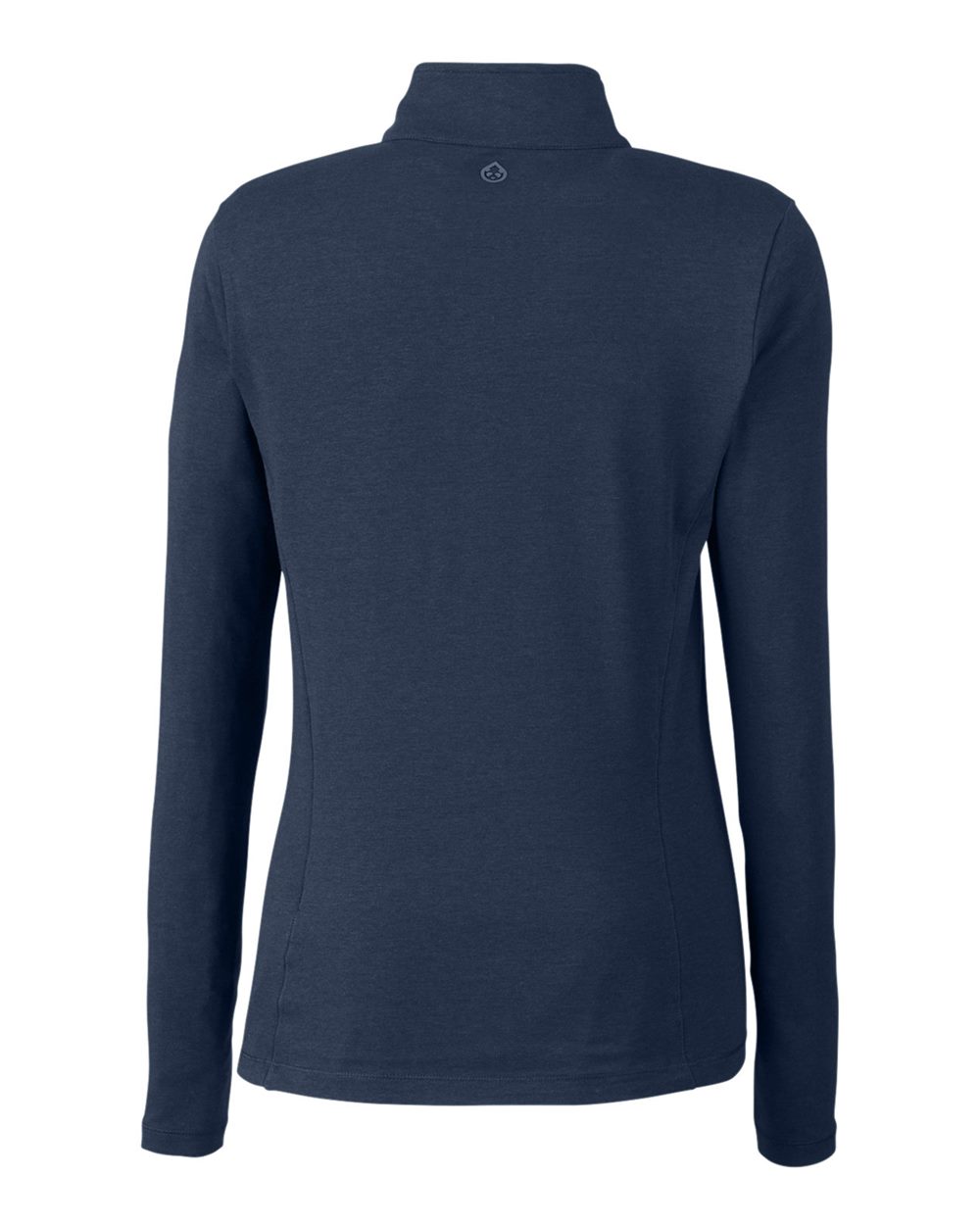 Women's Recess Quarter-Zip Pullover - Back - B659D8652 - Classic Navy