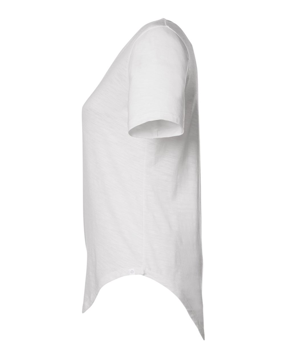 Women's Longline T-Shirt - DirectSide - B660D8002 - White