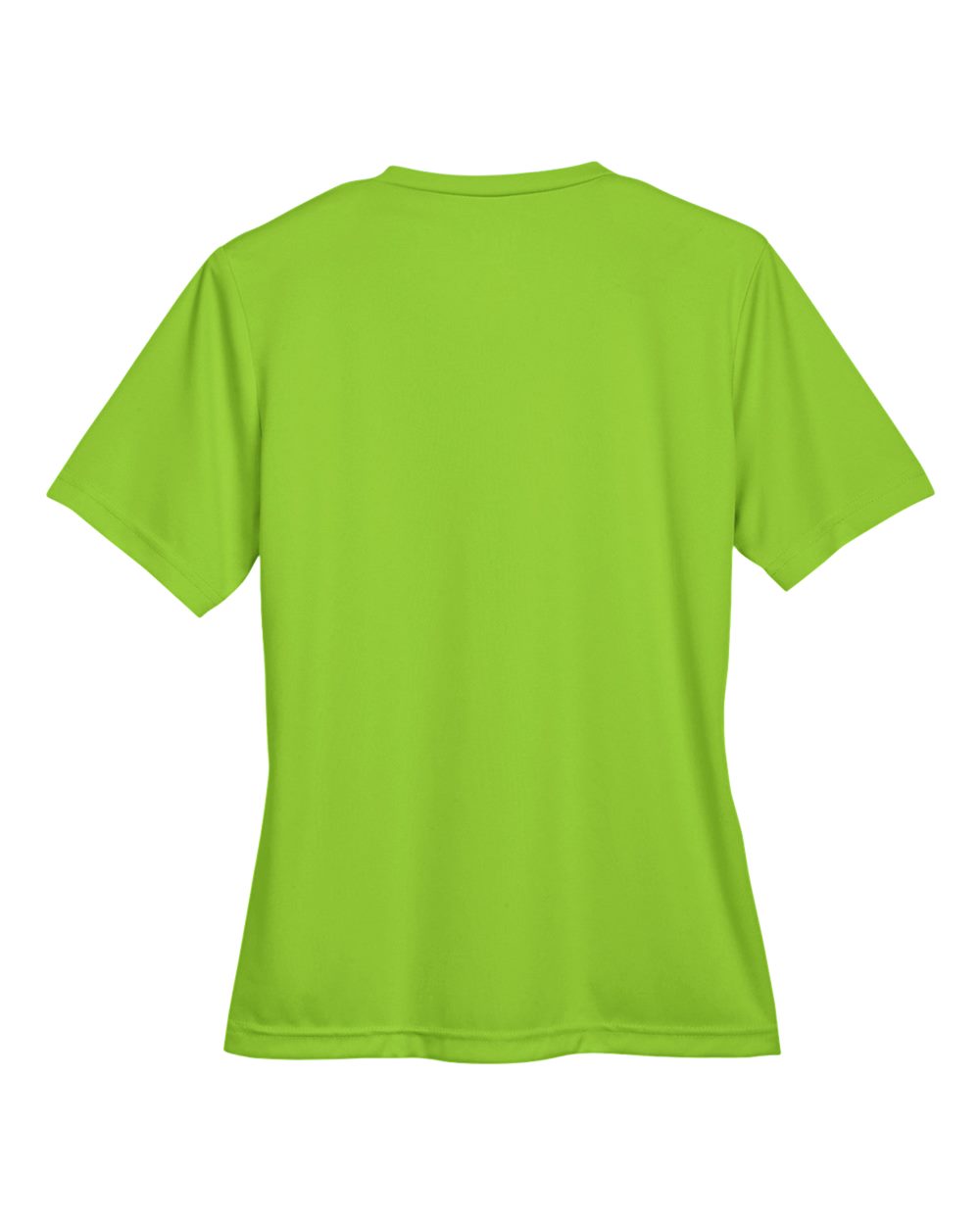 Women's Zone Performance T-Shirt - Back - B680D9162 - Acid Green