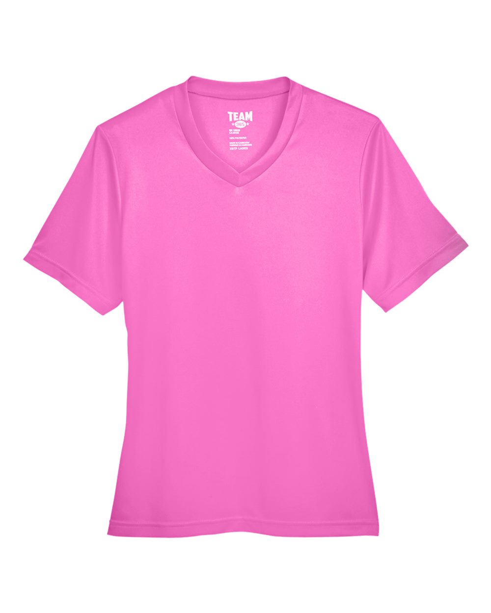 Women's Zone Performance T-Shirt - Front - B680D9312 - Sport Charity Pink