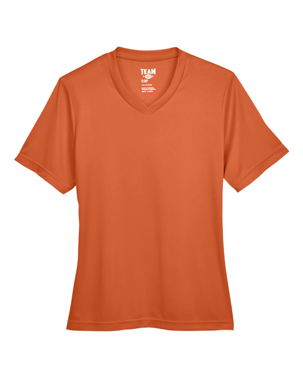 Women's Zone Performance T-Shirt - Front - B680D9322 - Sport Burnt Orange