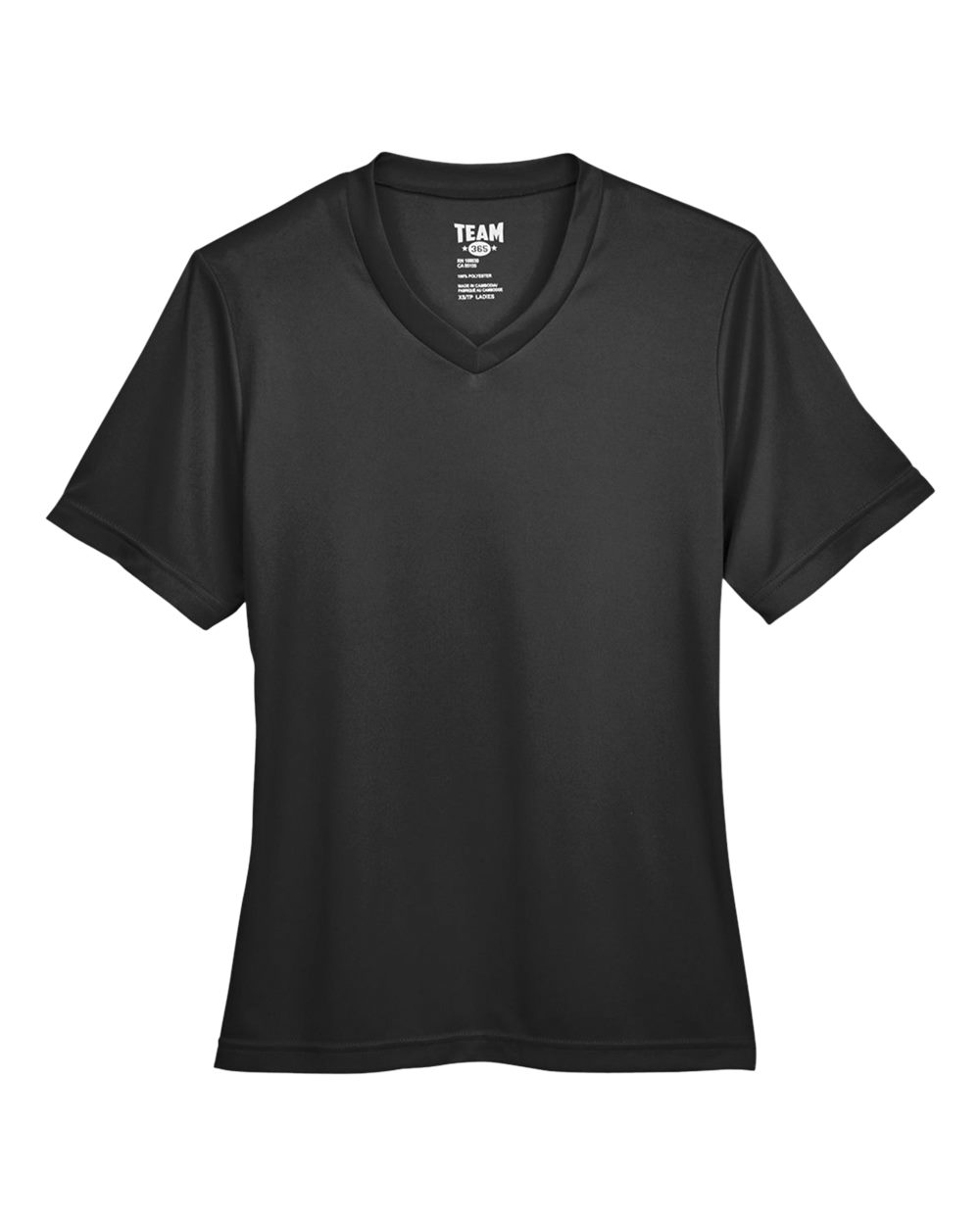 Women's Zone Performance T-Shirt - Front - B680D9502 - Black