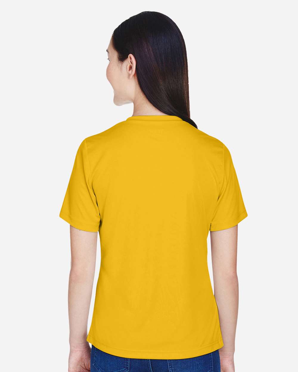 Women's Zone Performance T-Shirt - OnModelBack - B680D9122 - Sport Athletic Gold