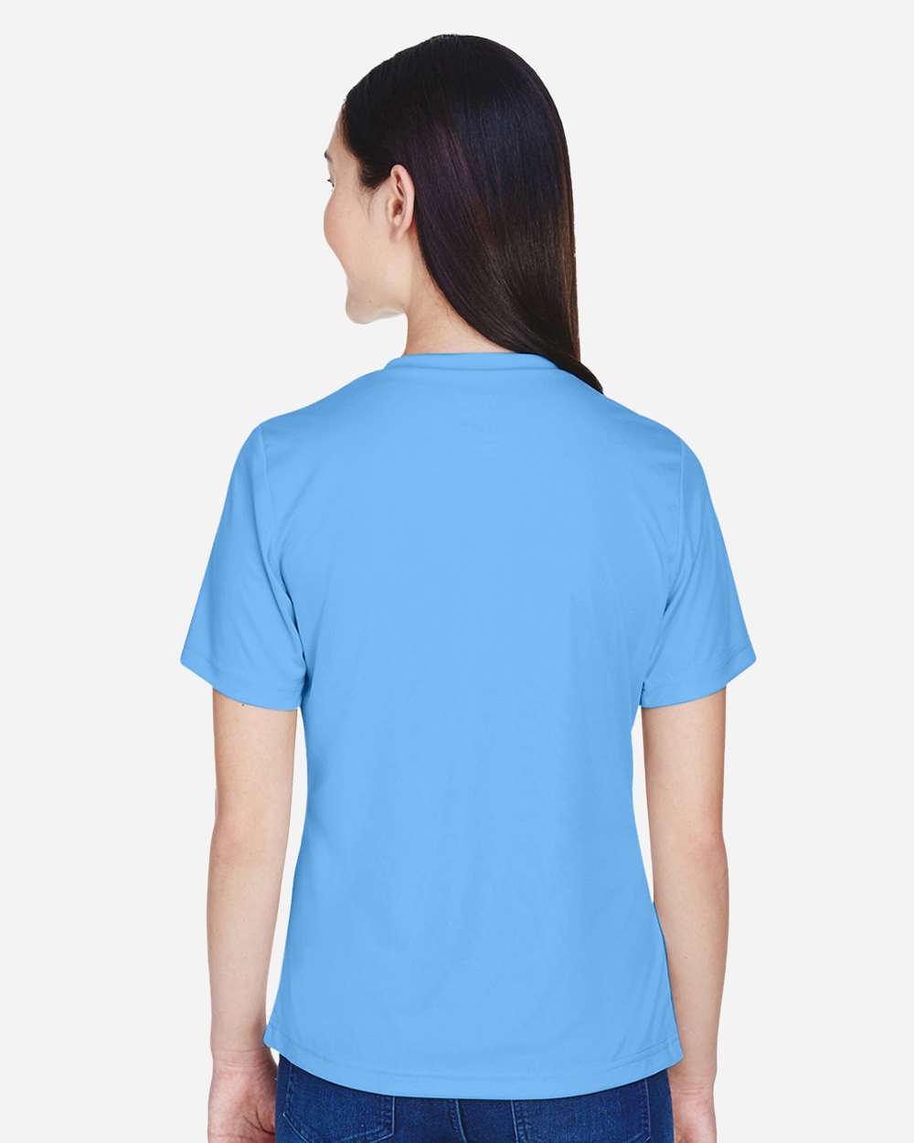 Women's Zone Performance T-Shirt - OnModelBack - B680D9252 - Sport Light Blue