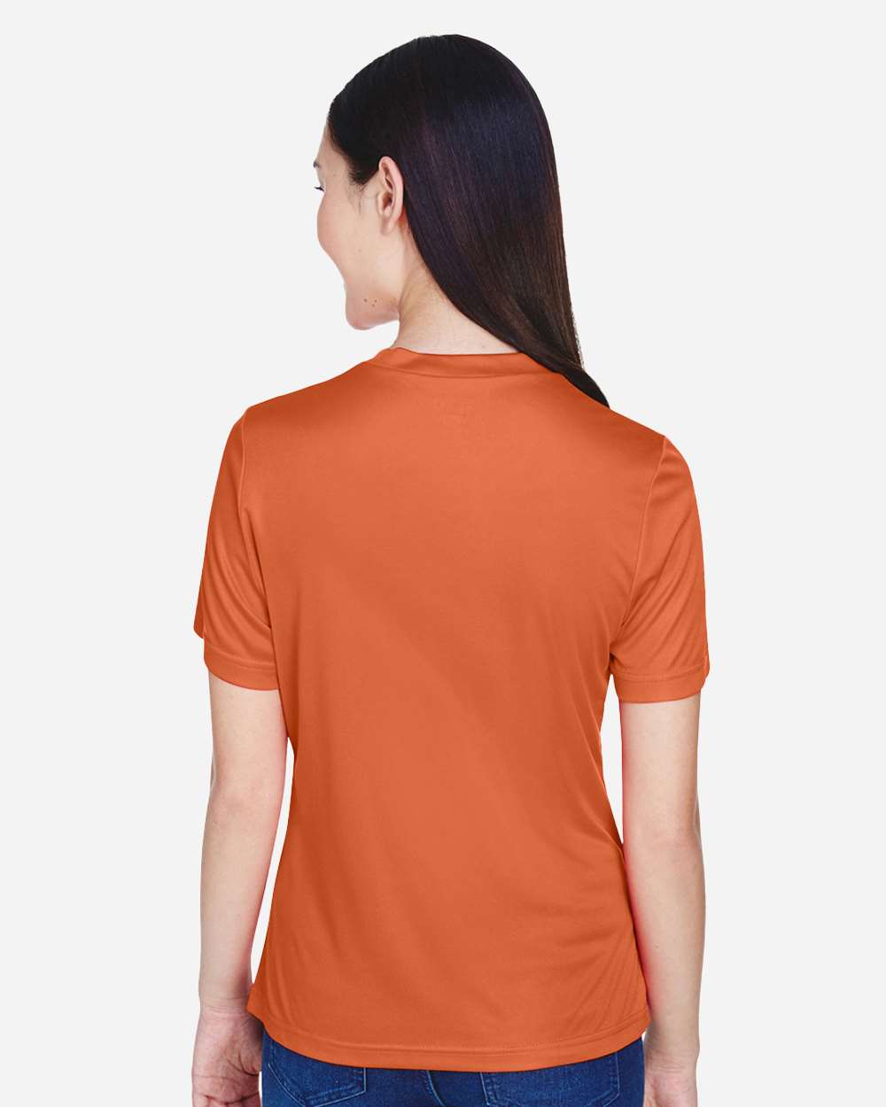Women's Zone Performance T-Shirt - OnModelBack - B680D9322 - Sport Burnt Orange