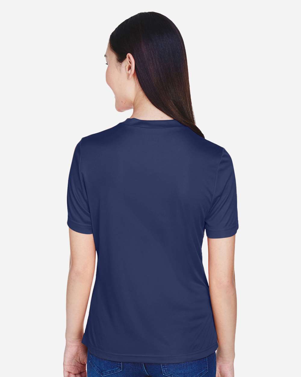 Women's Zone Performance T-Shirt - OnModelBack - B680D9652 - Sport Dark Navy