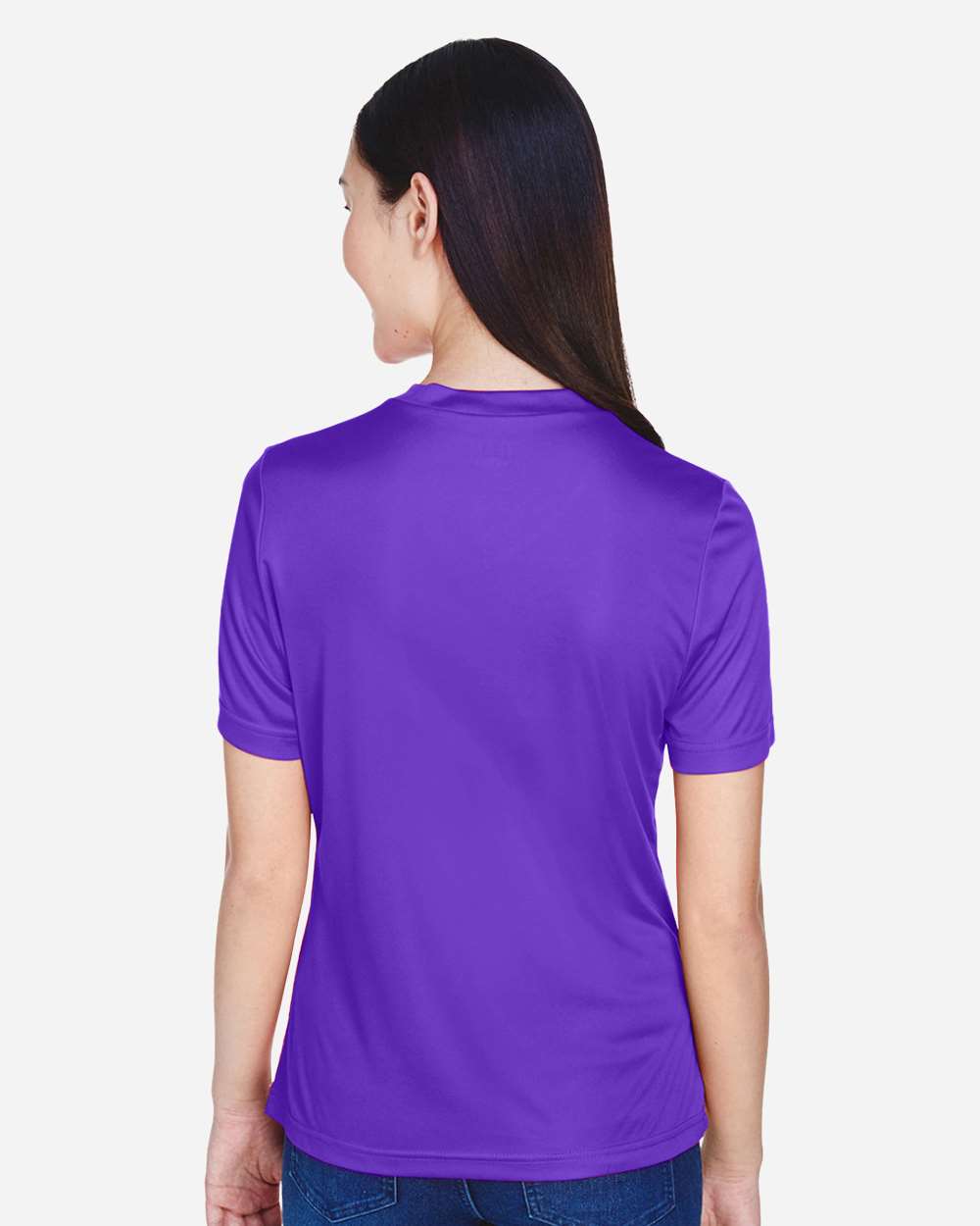 Women's Zone Performance T-Shirt - OnModelBack - B680D9672 - Sport Purple