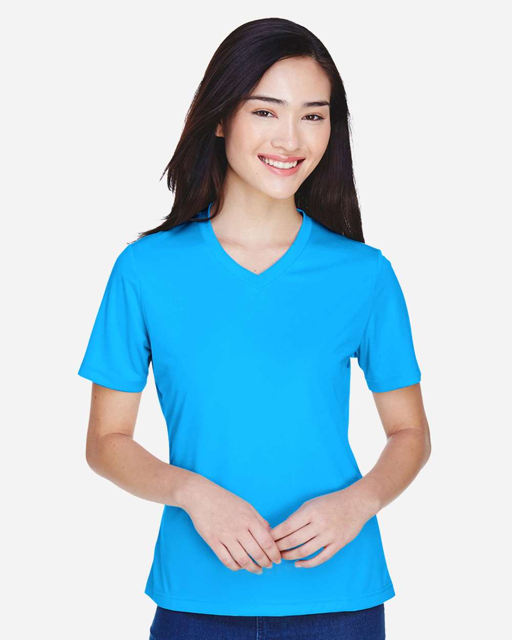Women's Zone Performance T-Shirt - OnModelFront - B680D9062 - Electric Blue