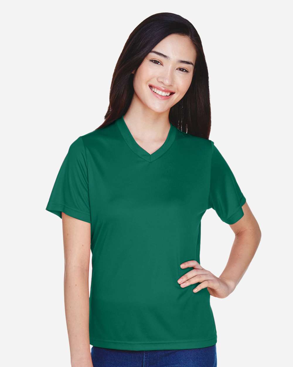 Women's Zone Performance T-Shirt - OnModelFront - B680D9072 - Sport Forest