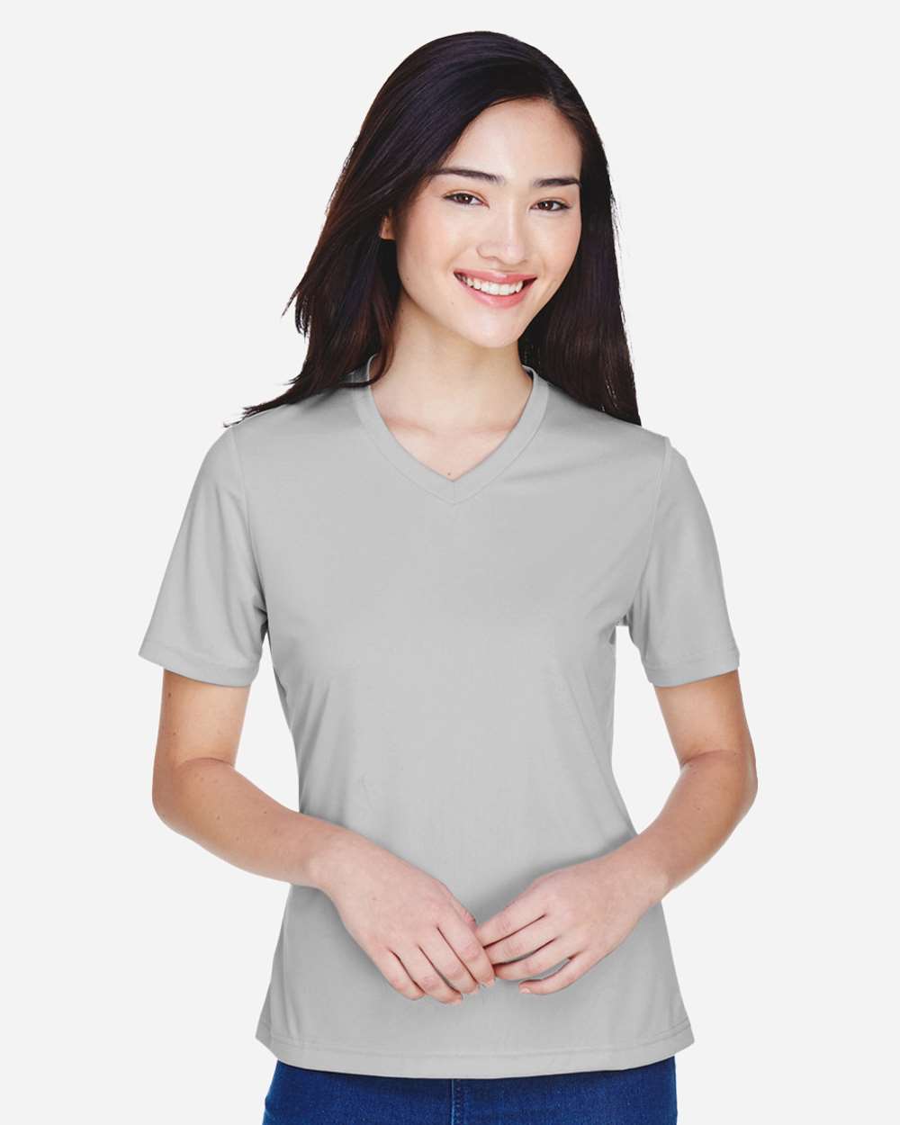 Women's Zone Performance T-Shirt - OnModelFront - B680D9352 - Sport Silver