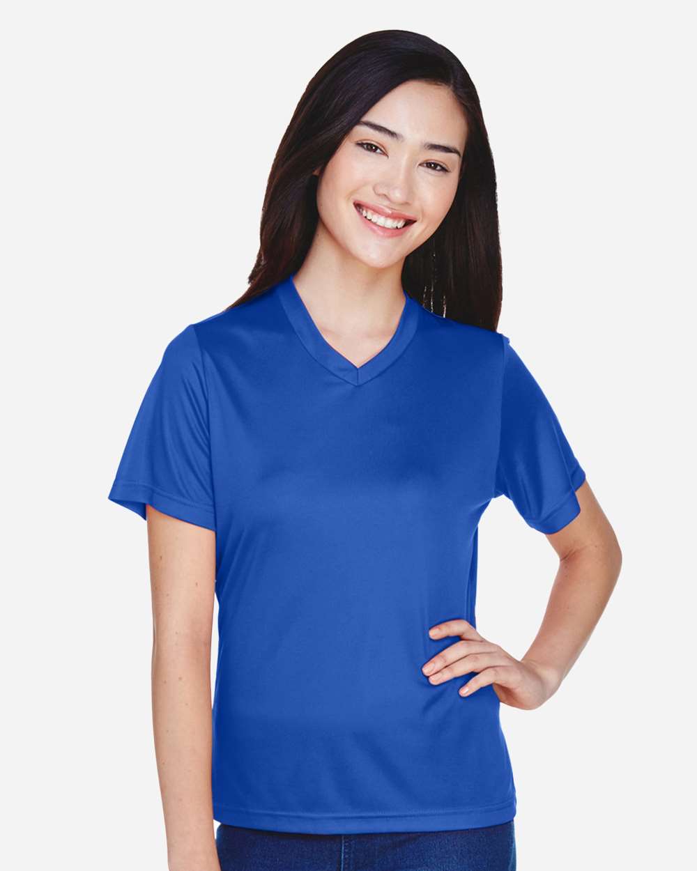 Women's Zone Performance T-Shirt - OnModelFront - B680D9752 - Sport Royal