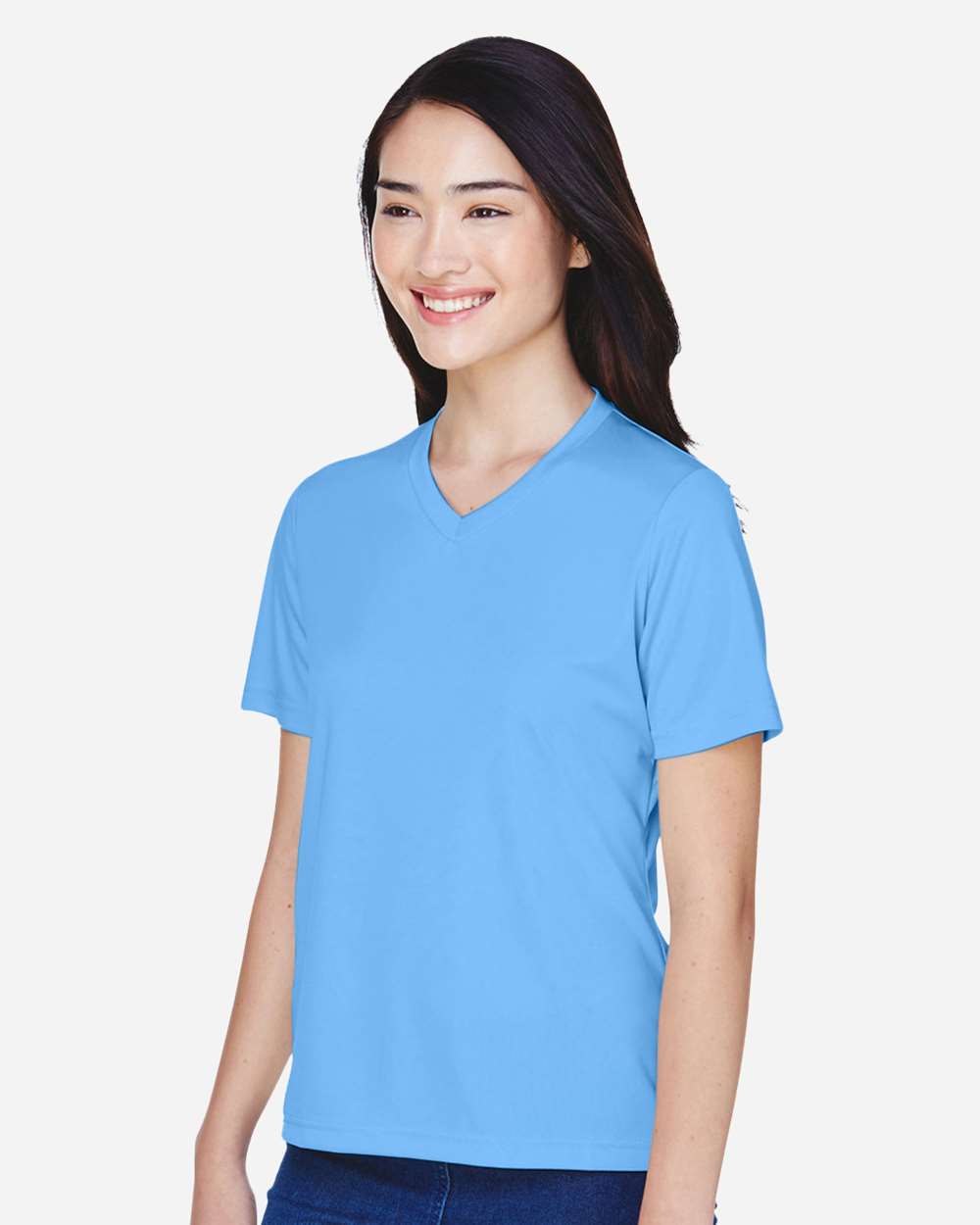 Women's Zone Performance T-Shirt - OnModelSide - B680D9252 - Sport Light Blue