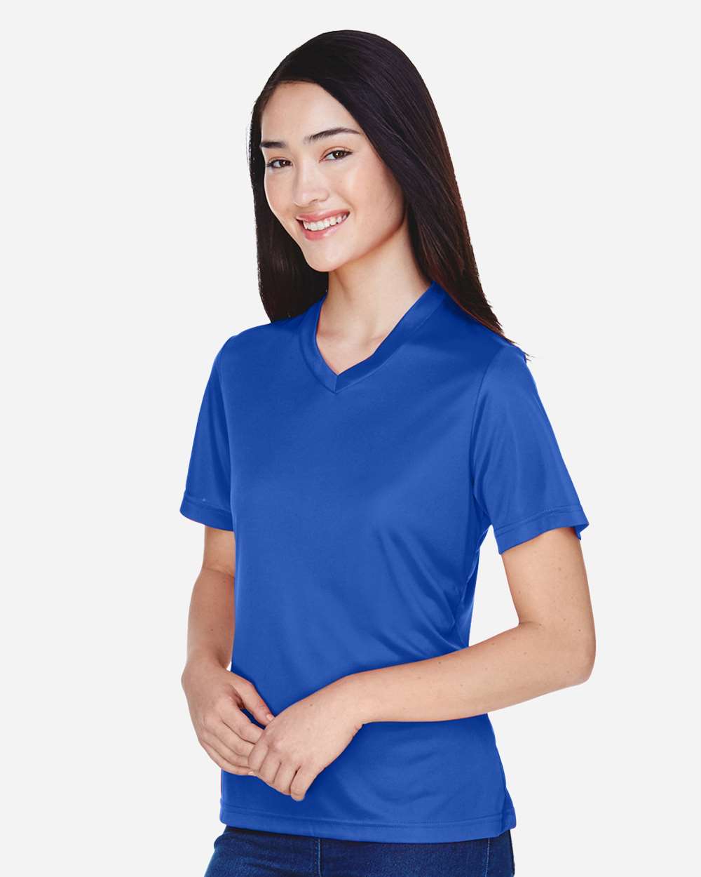 Women's Zone Performance T-Shirt - OnModelSide - B680D9752 - Sport Royal
