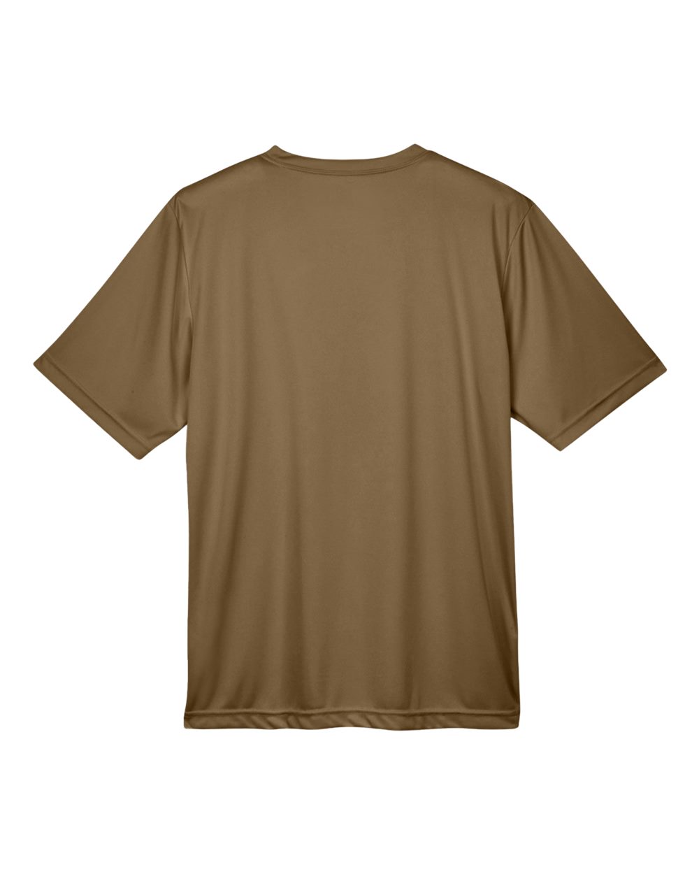 Men's Zone Performance T-Shirt - Back - B671D9552 - Coyote Brown